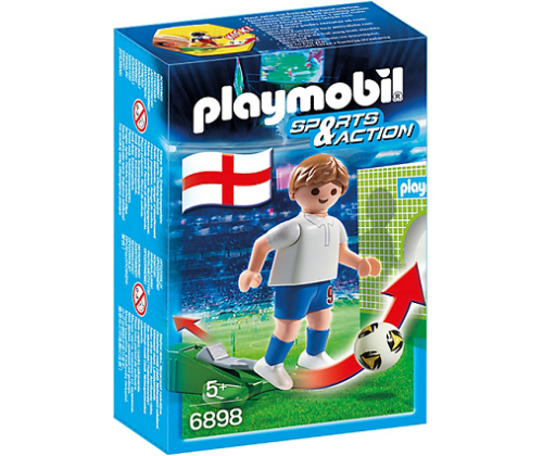 PLAYMOBIL 6898 Piłkarz reprezentacji Anglii