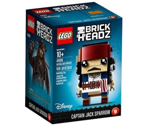 LEGO 41593 BrickHeadz Captain Jack Sparrow
