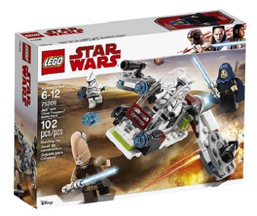 LEGO ® 75206 Star wars Bitewny pakiet z Jedi i Klonami