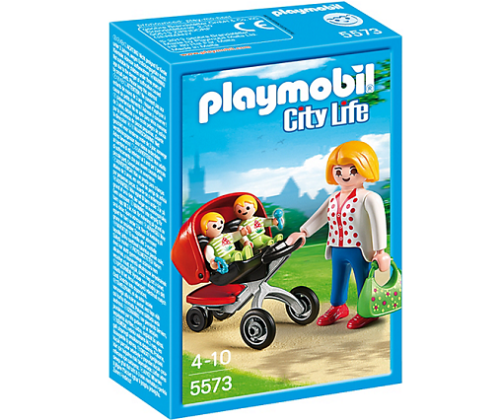 PLAYMOBIL 5573 Wózek dla bliźniaków