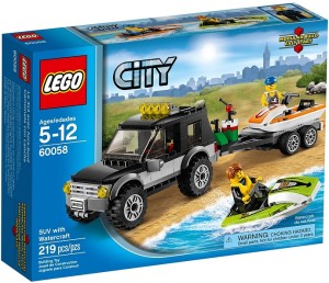 LEGO 60058 City Terenówka ze skuterami