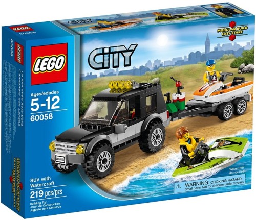 LEGO City 60058 Terenówka ze skuterami