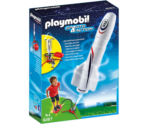 PLAYMOBIL 6187 Rakieta z wyrzutnią