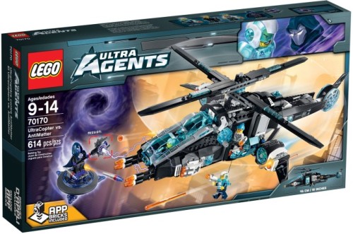 LEGO 70170 Ultra Agents Ultrakopter kontra AntiMatter