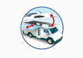 PLAYMOBIL 6671 Rodzinne auto kampingowe