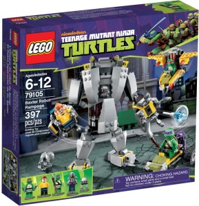 LEGO Turtle 79105 Baxter Robot Rampage