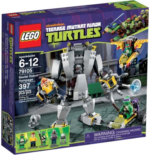 LEGO Turtle 79105 Baxter Robot Rampage