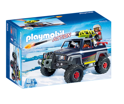 PLAYMOBIL 9059 Pojazd terenowy z piratem polarnym