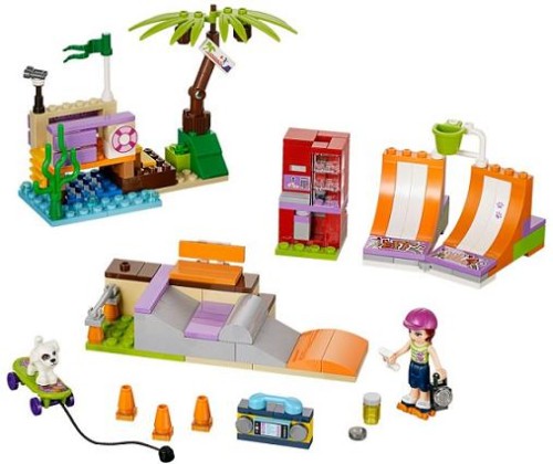 LEGO 41099 Friends Skatepark w Heartlake