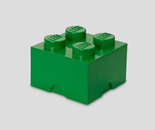 LEGO Pojemnik na klocki 4 zielony