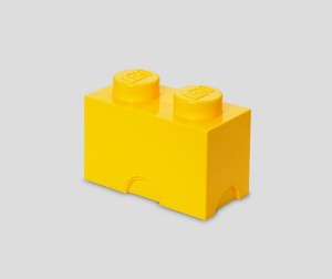 LEGO Pojemnik na klocki 2 żółty