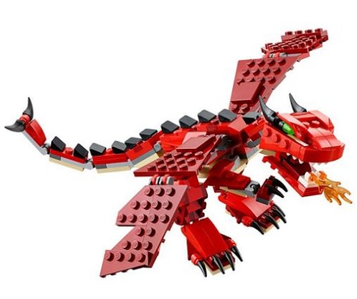LEGO 31032 Creator Czerwone kreatury