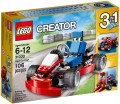 LEGO 31030 Creator Czerwony gokart