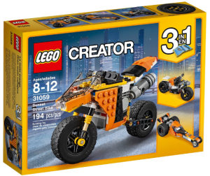 LEGOÂ31059 Creator Motocykl z Bulwaru