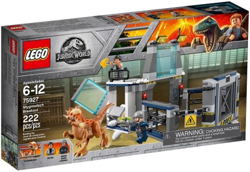 LEGO ® 75927 Jurassic World Uczieczka z laboratorium ze Stygimolochem