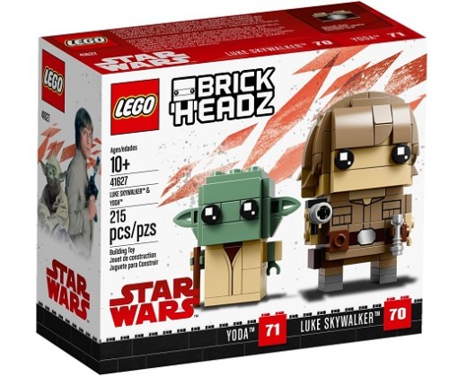 LEGO ® 41627 BrickHeadz Luke & Yoda
