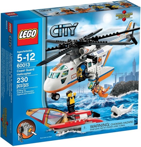 LEGO 60013 City Helikopter straży przybrzeżnej 