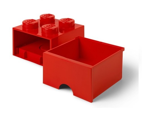 LEGO ® Pojemnik 4 Czerwona Szufladka