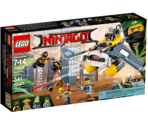 LEGO 70609 Ninjago Movie Bombowiec Manta Ray