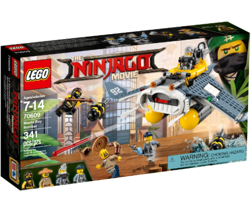 LEGO 70609 Ninjago Movie Bombowiec Manta Ray