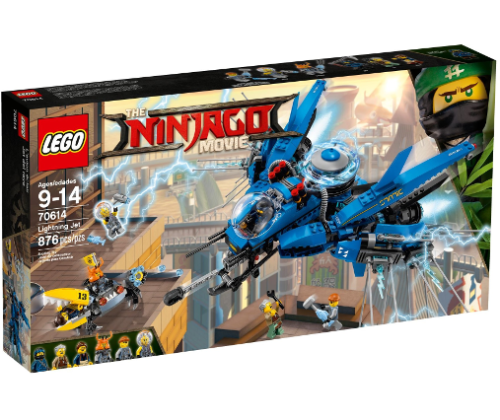 LEGO 70614 Ninjago Movie Odrzutowiec Błyskawica