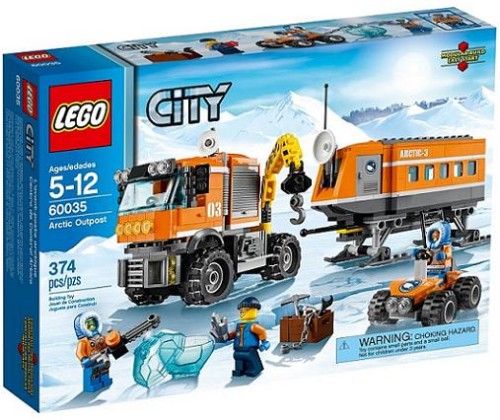 LEGO City 60035 Mobilna jednostka arktyczna