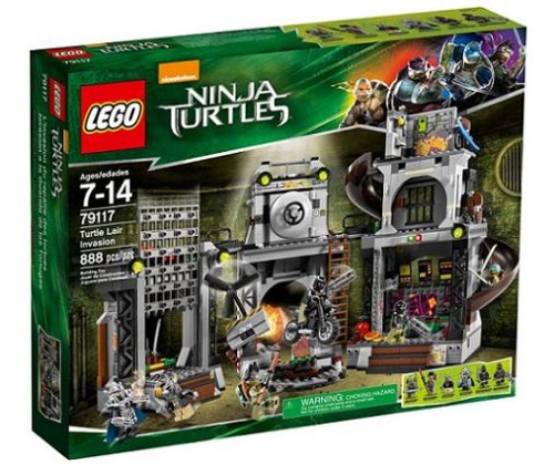 LEGO 79117 Turtles Inwazja na kryjówkę żółwi