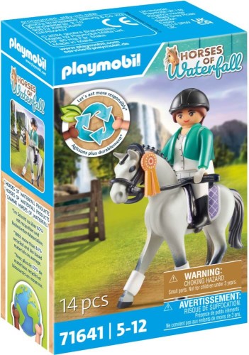 PLAYMOBIL 71641 HORSES OF WATERFALL Jeździec turniejowy
