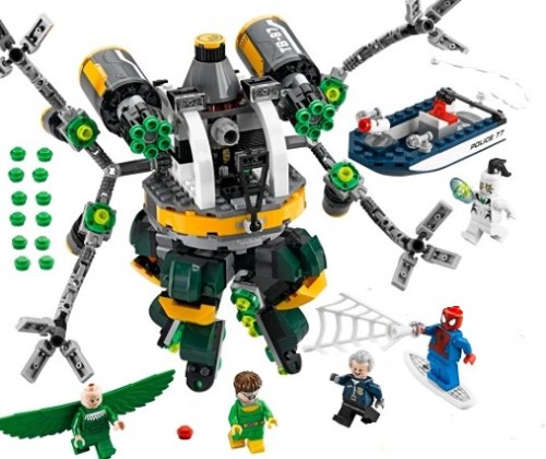  LEGO 76059 Super Heroes Spiderman Pułapka z mackami 