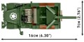 COBI 3116 HISTORICAL COLLECTION Pojazd pancerny 37 mm GMC M6 Fargo (1)