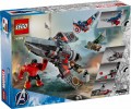 LEGO 76292 SUPER HEROES Kapitan Ameryka kontra Czerwony Hulk bitwa (10)