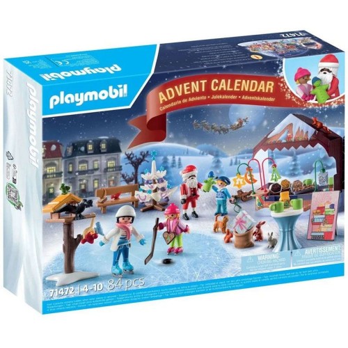 PLAYMOBIL 71472 Kalendarz adwentowy 2024 Jarmark Bożonarodzeniowy