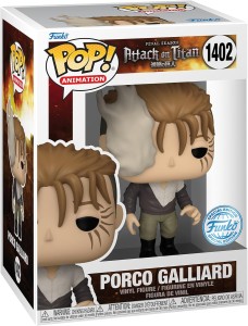 FUNKO 71251 Funko POP! Attack on Titan Porco Galliard 1402
