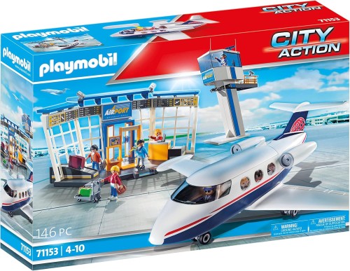 PLAYMOBIL 71153 CITY ACTION Lotnisko z samolotem