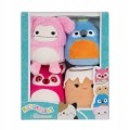 SQUISHMALLOWS SQMM0006 MicroMallows 4pak Zestaw maskotek 6cm