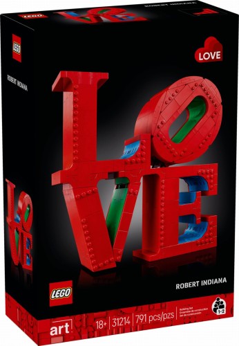 LEGO 31214 ART Napis LOVE
