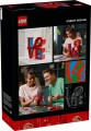LEGO 31214 ART Napis LOVE