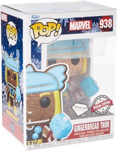 FUNKO 58235 Funko POP! MARVEL DELUXE Holiday Gingerbread Thor Diamond 938