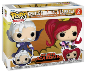 FUNKO 60894 Funko POP! My Hero Academia Gentle Criminal & La Brava 2