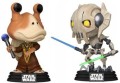 FUNKO 76862 Funko POP! STAR WARS Jar Jar Binks vs General Grievous