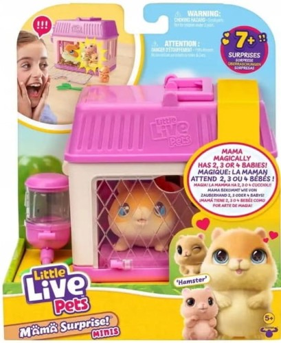LITTLE LIVE PETS 26626 Mama surprise mini chomiki