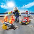 PLAYMOBIL 71826 ACTION HEROES Strażak z pompą wodną