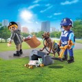 PLAYMOBIL 71731 ACTION HEROES Poszukiwania śladów z psem tropiącym