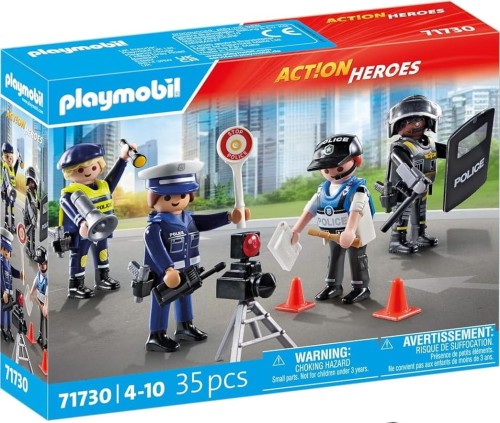 PLAYMOBIL 71730 ACTION HEROES Zestaw figurek policjantów