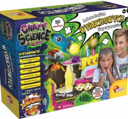 LISCIANI 68661 CRAZY SIENCE Laboratorium wybuchowych eksperymentów