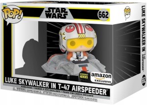 FUNKO 74404 Funko POP! STAR WARS Luke Skywalker w śmigaczu T-47 662