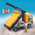 PLAYMOBIL 71750 ACTION HEROES Ciężarówka budowlana z dźwigimiem