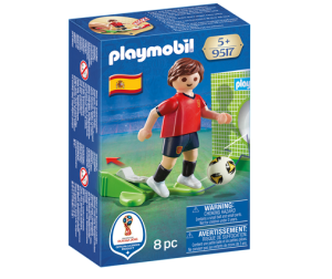 PLAYMOBIL 9517 piłkarz reprezentacji Hiszpanii