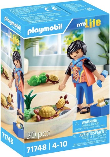PLAYMOBIL 71748 MY LIFE Terrarium z żółwiami