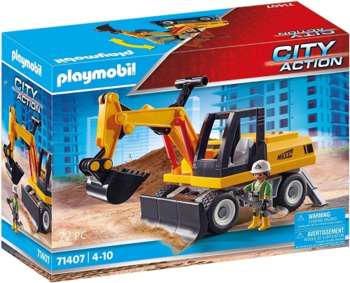 PLAYMOBIL 71407 CITY ACTION Koparka z obrotowym korpusem